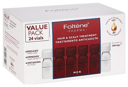 Foltene Hair & Scalp Treatment Αμπούλες Μαλλιών κατά της Τριχόπτωσης για Άνδρες 24x6ml