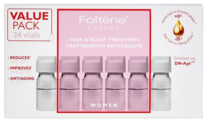 Foltene Hair & Scalp Treatment Αμπούλες Μαλλιών κατά της Τριχόπτωσης για Γυναίκες 24x6ml