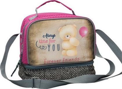 Forever Friends Τσαντάκι Φαγητού Ώμου Tweed από το Plus4u