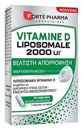 Forte Pharma Vitamin D Liposomal Βιταμίνη για το Ανοσοποιητικό 2000iu 30 φυτικές κάψουλες από το Pharm24