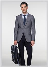 Fragosto Σακάκι Blazer της σειράς Square - FRB23 3793 019 002 Grey Blue