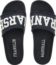 Franklin & Marshall Slides σε Μπλε Χρώμα από το Troumpoukis