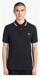 Fred Perry Polo Μπλούζα Black