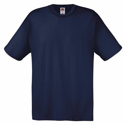 Fruit of the Loom Original T Ανδρικό Διαφημιστικό T-shirt Κοντομάνικο Deep Navy