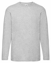 Fruit of the Loom Valueweight Τ Ανδρική Διαφημιστική Μπλούζα Heather Grey