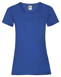 Fruit of the Loom Valueweight T Γυναικείο Διαφημιστικό T-shirt Κοντομάνικο σε Χρώμα