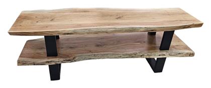 Fuji από Μασίφ Ξύλο Καφέ 140x40x52εκ. 113-000037