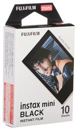 Fujifilm Color Instax Mini Black Instant Φιλμ (10 Exposures)