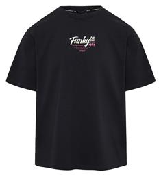 Funky Buddha Ανδρικό T-shirt Κοντομάνικο Black