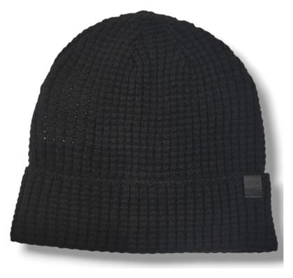 Funky Buddha Beanie Ανδρικός Σκούφος Πλεκτός σε Μαύρο χρώμα