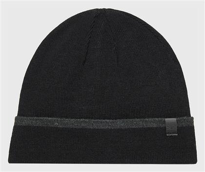 Funky Buddha Beanie Ανδρικός Σκούφος Πλεκτός σε Μαύρο χρώμα