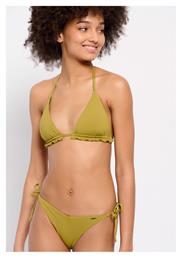 Funky Buddha Bikini Slip με Κορδονάκια Olive Oil