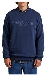 Funky Buddha Φούτερ Navy Μπλε