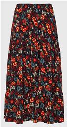 Funky Buddha Midi Φούστα Πολύχρωμη