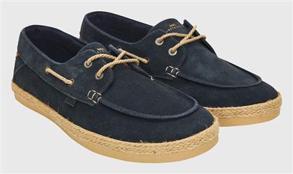 Funky Buddha Suede Ανδρικά Boat Shoes σε Χρώμα