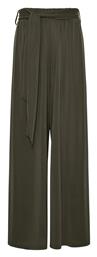 Funky Buddha W Wide Leg Trousers - Fbl00910502-olive Branch Khaki