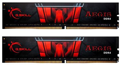 G.Skill Aegis 32GB DDR4 με 2 Modules (2x16GB)