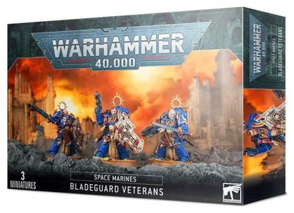 Games Workshop Warhammer 40000: Space Marines - Bladeguard Veterans Figure από το Mythic Vault