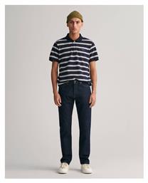 Gant Ανδρικό Παντελόνι Τζιν Slim Fit Navy Μπλε