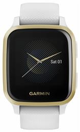 Garmin Venu SQ 37mm White with Light Gold Bezel