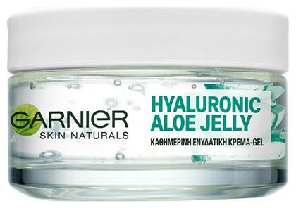 Garnier 48ωρη Ενυδατική & Αναπλαστική Κρέμα-Gel Προσώπου Ημέρας με Υαλουρονικό Οξύ & Aloe Vera 50ml