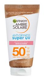 Garnier Ambre Solaire Anti-Dryness Super UV SPF50 Αντηλιακή Κρέμα 50ml από το Pharm24