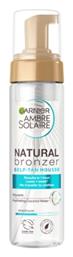 Garnier Ambre Solaire Natural Bronzer Self Tanning Mousse Σώματος 200ml