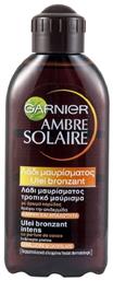 Garnier Ambre Solaire Tanning Intensive Oil Λάδι Μαυρίσματος