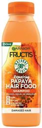 Garnier Fructis Hair Food Papaya Σαμπουάν Αναδόμησης/Θρέψης για Όλους τους Τύπους Μαλλιών 350ml