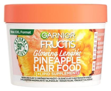 Garnier Fructis Hair Food Pineapple Μάσκα Μαλλιών για Ενδυνάμωση 400ml