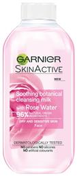 Garnier Γαλάκτωμα Καθαρισμού SkinActive Rose Water για Ξηρές Επιδερμίδες 200ml