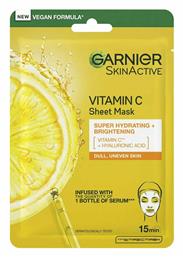 Garnier Skin Active Vitamin C Super Hydrating & Brightening Μάσκα Προσώπου για Λάμψη / Ενυδάτωση 28gr από το Pharm24