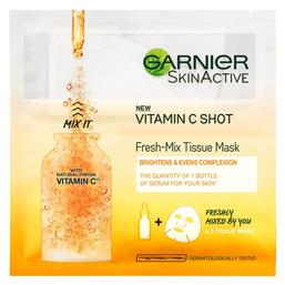 Garnier SkinActive Vitamin C Shot Μάσκα Προσώπου για Αναζωογόνηση 33gr από το Pharm24