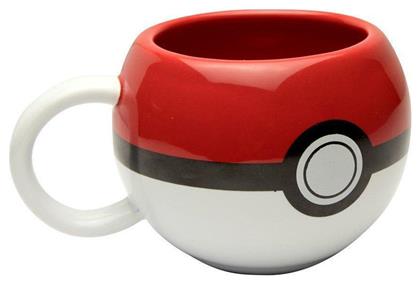 GB eye Pokemon - 3D Pokeball Κούπα Κεραμική Κόκκινη 300ml