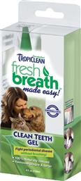 GEL ΓΙΑ ΔΟΝΤΙΑ TROPICLEAN FRESH BREATH GEL 113GR από το Plus4u