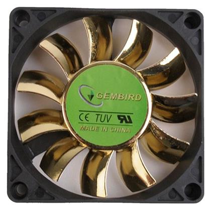 Gembird D7015SM-3 Case Fan 70mm με Σύνδεση 3-Pin