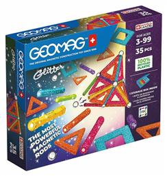 Geomag Μαγνητικό Παιχνίδι Κατασκευών Glitter για Παιδιά 3+ Ετών