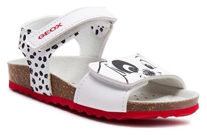 Geox B Sandal Chalki Λευκά