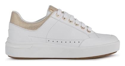 Geox Dalyla Γυναικεία Ανατομικά Sneakers White/Champagne