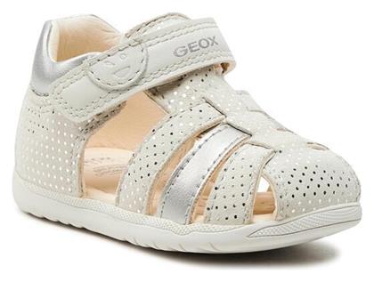 Geox Παπουτσοπέδιλα B Sandal Macchia Λευκά