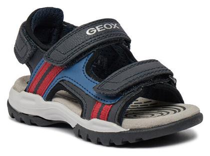 Geox Παιδικά Πέδιλα J Borealis Navy Μπλε