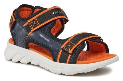 Geox Παιδικά Πέδιλα J Sandal Navy Μπλε