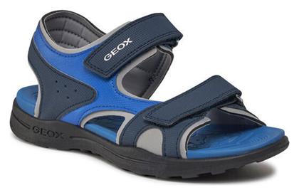 Geox Παιδικά Πέδιλα J Vaniett Navy Μπλε