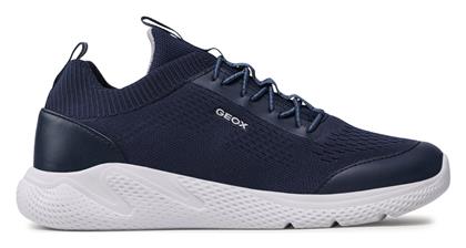 Geox Παιδικά Sneakers Ανατομικά για Αγόρι Navy Μπλε