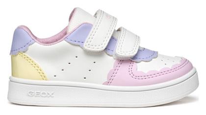 Geox Παιδικά Sneakers Ανατομικά Λευκά