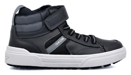 Geox Παιδικά Sneakers High Ανατομικά Γκρι από το SerafinoShoes