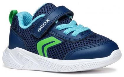 Geox Παιδικά Sneakers High Ανατομικά Navy Μπλε από το Modivo