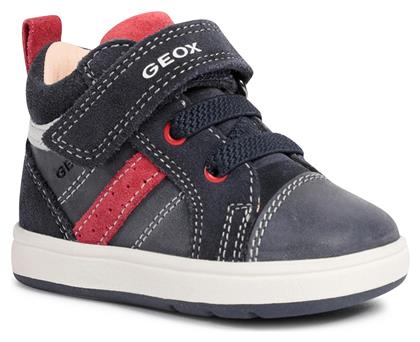 Geox Παιδικά Sneakers High Biglia Ανατομικά για Αγόρι Navy Μπλε από το Modivo