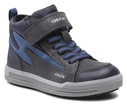 Geox Παιδικά Sneakers High J Arzach Ανατομικά Μπλε από το Dpam