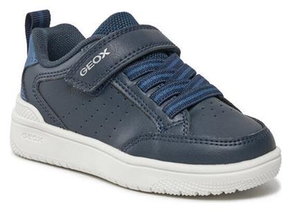 Geox Παιδικά Sneakers J Washiba Ανατομικά Navy Μπλε από το SerafinoShoes